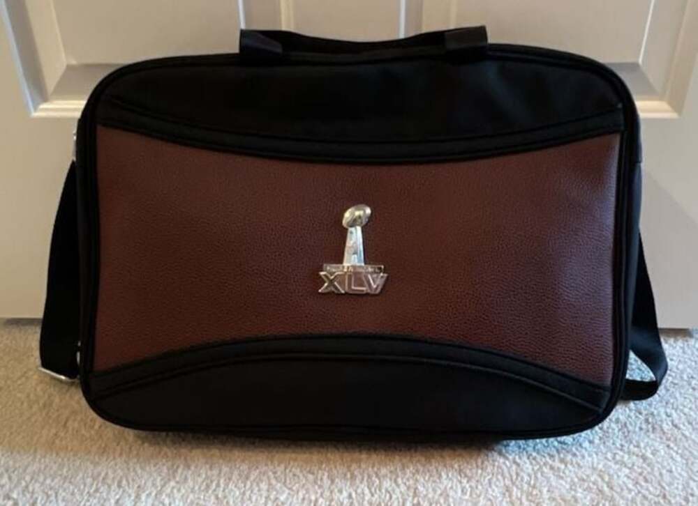 NFL Super Bowl XLV Zip Up Laptop Bag Case Packers